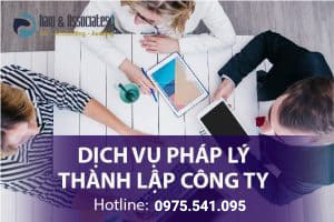 Dịch vụ pháp lý thành lập công ty